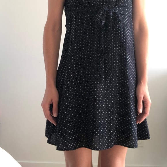 Top Shop polka dot dress with open back. - Picture 6 of 6